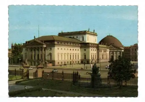 Foto AK Berlin Staatsoper 1962