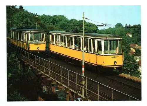 Foto Ak Dresden Standseilbahn 1989 Technisches Denkmal