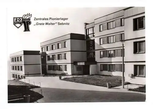 Foto Ak Zentrales Pionierlager Grete Walter Sebnitz 1985