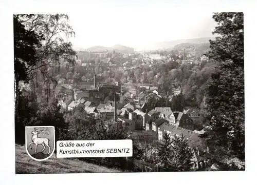 Foto Ak Blick zum Knöchel 1985 Sebnitz