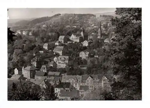 Foto Ak Blick zum Buchberg 1985 Sebnitz