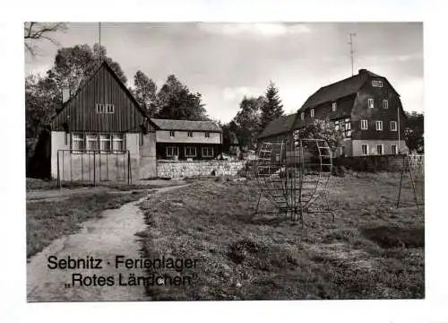 Foto Ak Sebnitz Ferienlager Rotes Ländchen 1985 Kinderferienlager