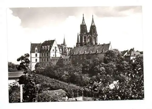 Foto Ak Meissen Albrechtsburg und Dom 1980