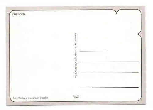 Ak Dresden im Winter Kirche am Wasser