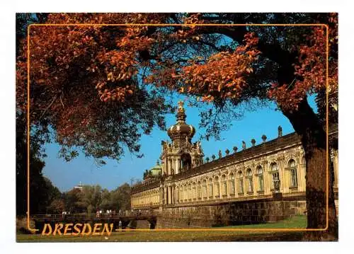 Ak Dresden Das Kronentor des Zwingers