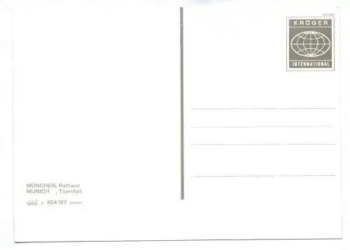 Foto Ak München Rathaus