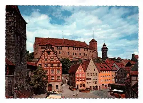 Foto Ak Nürnberg Burg Kaiserburg