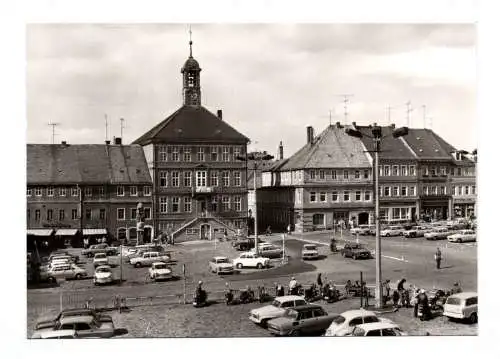 Foto Ak Bischofswerda Markt 1981