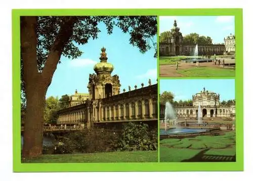 Ak Dresden Der Zwinger 1981