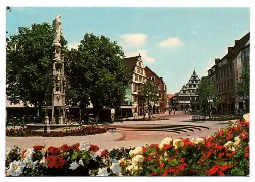 Foto Ak Paderborn Marienplatz