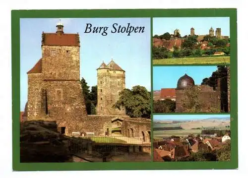 Ak Burg Stolpen 1983 alte Ansichtskarte