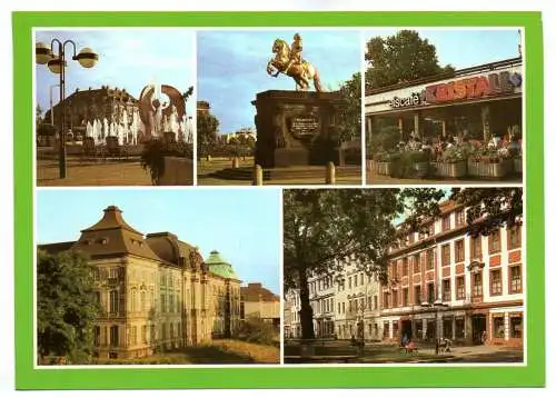 Ak Dresden Straße der Befreiung 1986 Neustädter Markt