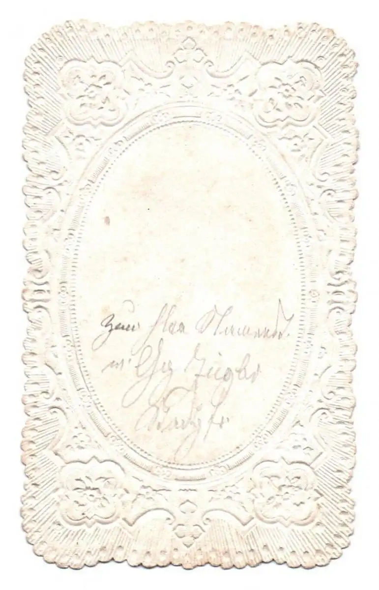 Altes Heiligenbild Mutter Gottes Jesus Kind um 1890 Andachtsbild 1