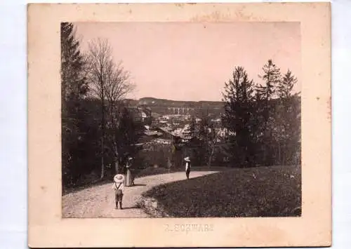 Foto Traunstein um 1890 Schwarz Bayern