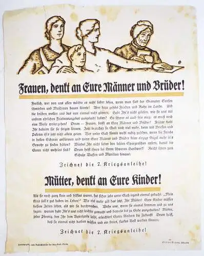 Kriegsanleihe 1 Wk Karten Dokumente 