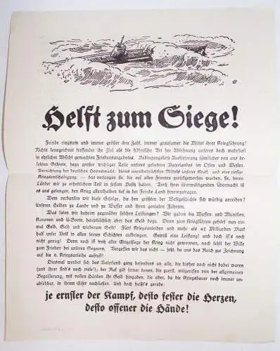 Kriegsanleihe 1 Wk Karten Dokumente 