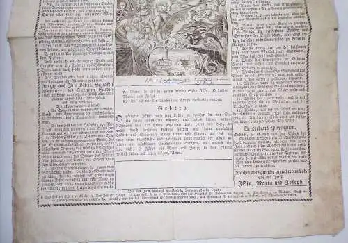 Urkunde 1857 Eintritt in die Bruderschaft Aufkirchen an der Maisach Religion Chr