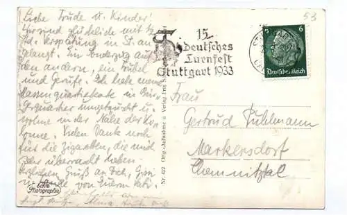 Ak Jägertal bei Bad Dürkheim 1932 Gasthaus Alte Schmelz im Pfälzerwald
