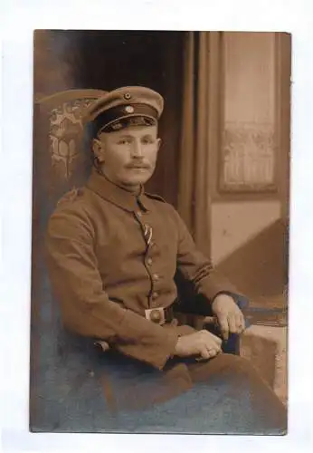 Foto Ak Soldat Schützen Regiment 25 Uniform 1 Wk 