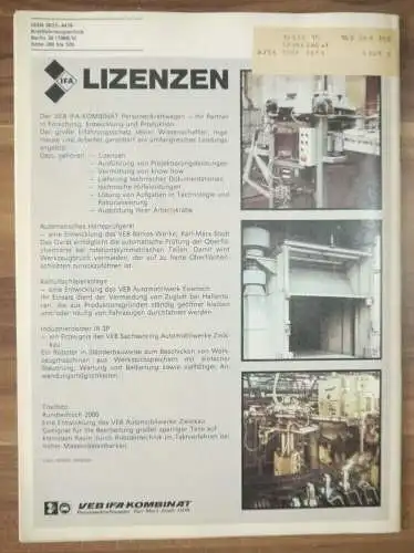 Kraftfahrzeugtechnik Oktober 1986 Erster Fahrbericht Lada Samara WAS 2108 KFT