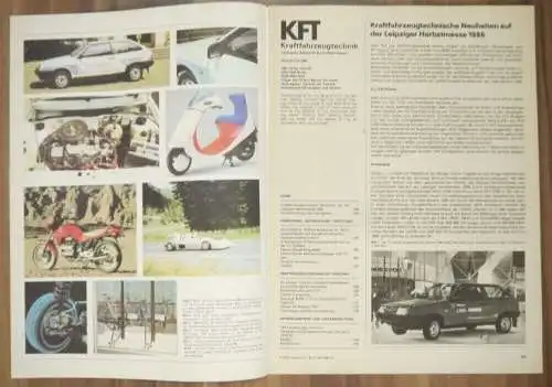 Kraftfahrzeugtechnik Oktober 1986 Erster Fahrbericht Lada Samara WAS 2108 KFT