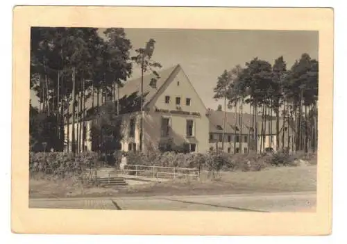 Ak HO Rasthof Hermsdorfer Kreuz Thüringen An der Autobahn 1955 Hermsdorf