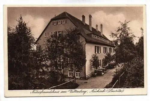 Ak Naturfreundehaus am Valtenberg Neukirch Lausitz Sachsen