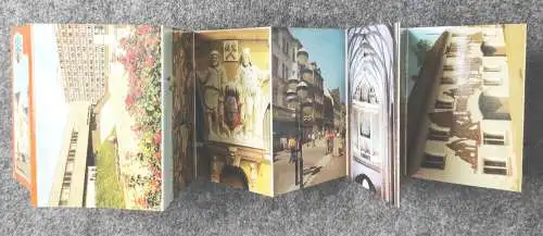 Leporello Freiberg 10 Farbbilder DDR 1983