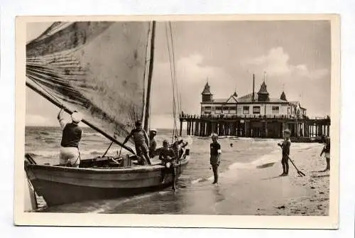 Foto Ansichtskarte Ostseebad Ahlbeck Postkarte