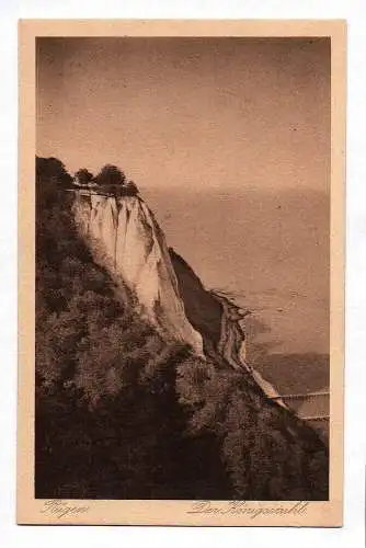 Ak Rügen Der Königsstuhl Ostsee Stubbenkammer