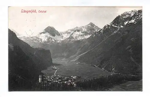 Ak Längenfeld Oetztal Tirol Österreich