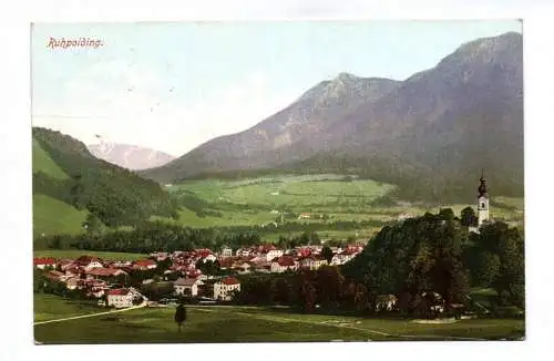 Künstler Ak Ruhpolding 1909