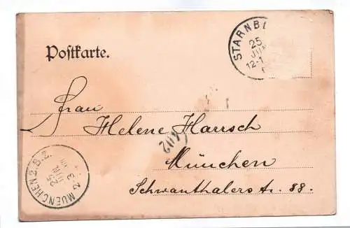 Ak Gruss aus Maising 1904