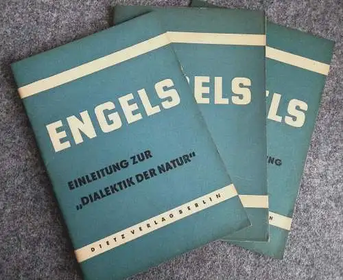 3 x Engels Konspekt über "Das Kapital" Dietz Verlag Berlin 1951 Friedrich Engels