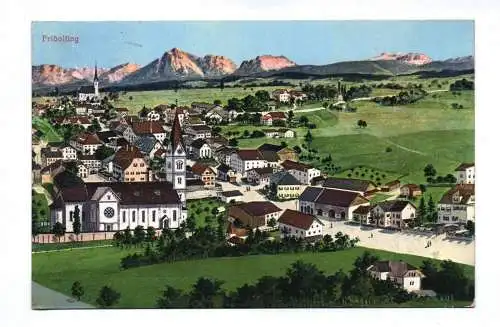 Künstler Ak Fridolfing Bayern 1914