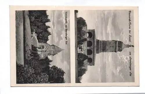 Ak Bismarck Turm bei Leoni am Sternberger See 1927 Sternberg