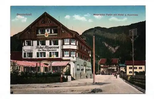 Ak Hotel Alpenrose Bayrischzell Malerische Partie 1917