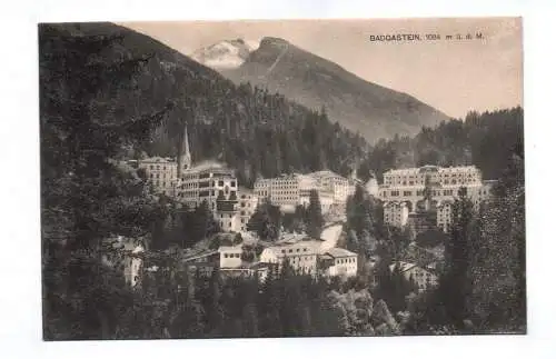 Künstler Ak Bad Gastein Österreich