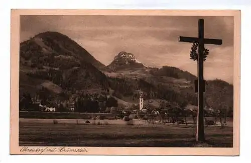 Ak Oberaudorf mit Brünnstein 1929