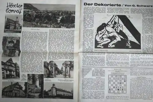 Alte Zeitung Volk und Zeit 1931 Nr. 26 Kampf um den Schiedsrichterhall