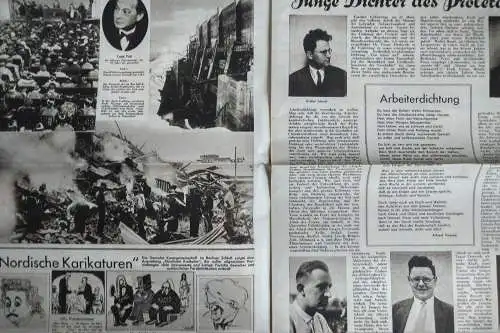 Volk und Zeit Nr. 12 alte Zeitung Tag des Buches 1931