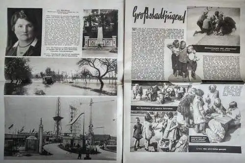 Alte Zeitung Volk und Zeit Pfingsten 1931 Nr. 21 Großstadtjugend