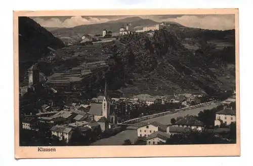 Ak Klausen Südtirol 1914