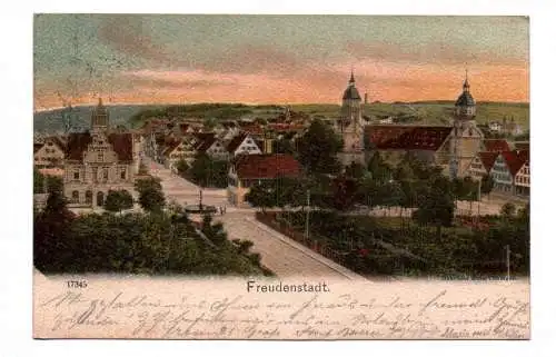 Ak Freudenstadt 1903 Baden-Württemberg