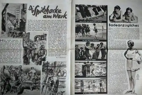 Volk und Zeit Nr 28 Frohe Ernte Zeitung 13. Jahrgang 1931