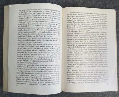 Friedrich Ludwig Jahn Ein deutscher Patriot 1. Auflage 1952 Heft Fritz Lange