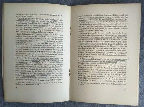 Grosse Sowjet Enzyklopädie Der Anarchismus 1 Marxismus Leninismus 1953