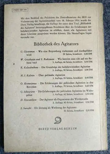 Lehrmaterial Parteischulen Politische Ökonomie Die Warenproduktion 1951 Heft 4