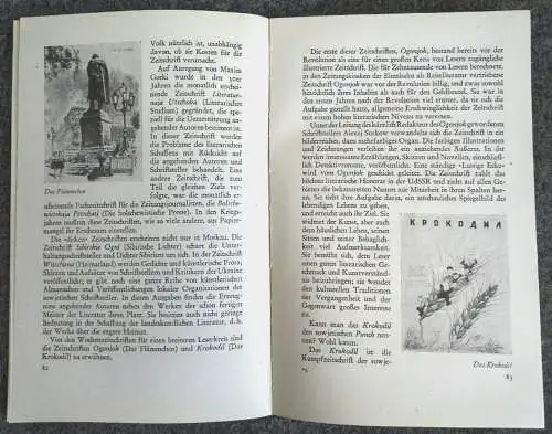 Presse und Verlagswesen in der UDSSR SWA Verlag Berlin Broschüre 1948