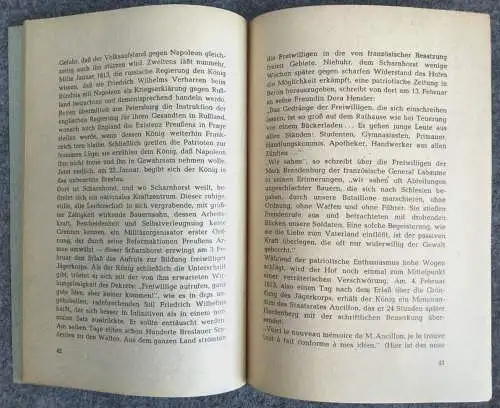 Rütten & Loening Berlin 1955 Albert Norden Das Banner von 1813